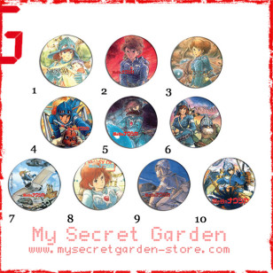 Nausicaä Of The Valley Of The Wind 風の谷のナウシカ Anime Pinback Button Badge Set 1a,1b or 1c ( or Hair Ties / 4.4 cm Badge / Magnet / Keychain Set )
